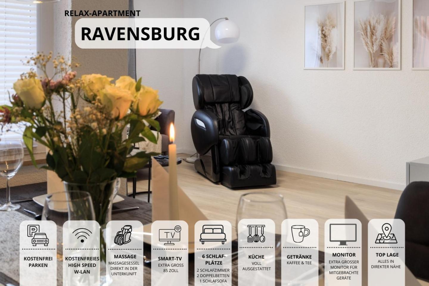 Relax-Apartment-One Ravensburg Dış mekan fotoğraf